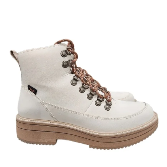 TEVA Women's Midform Boot - Water Resistant White Swan US Women's 9.5 NWOT - Picture 3 of 8